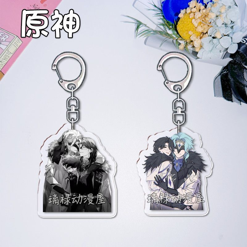 Women'S Accessories Jewelry - 2 ชิ้นเก็นชิน อิมแพ็คพวงกุญแจสำหรับผู้หญิงอุปกรณ์เสริมกระเป๋า The Doctor Regrator