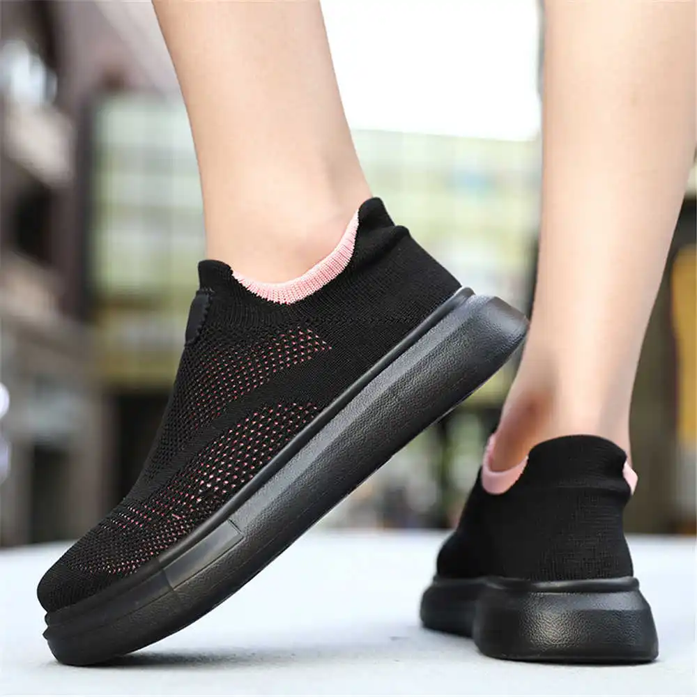 Women'S Accessories Wholesale Suppliers - ถุงน่องแพลตฟอร์มรองเท้าสีน้ำตาลสำหรับผู้หญิงรองเท้าผ้าใบออกแบบสเก็ตบอร์ดผู้หญิงเทนนิสสาว2-7ปียิมกีฬา