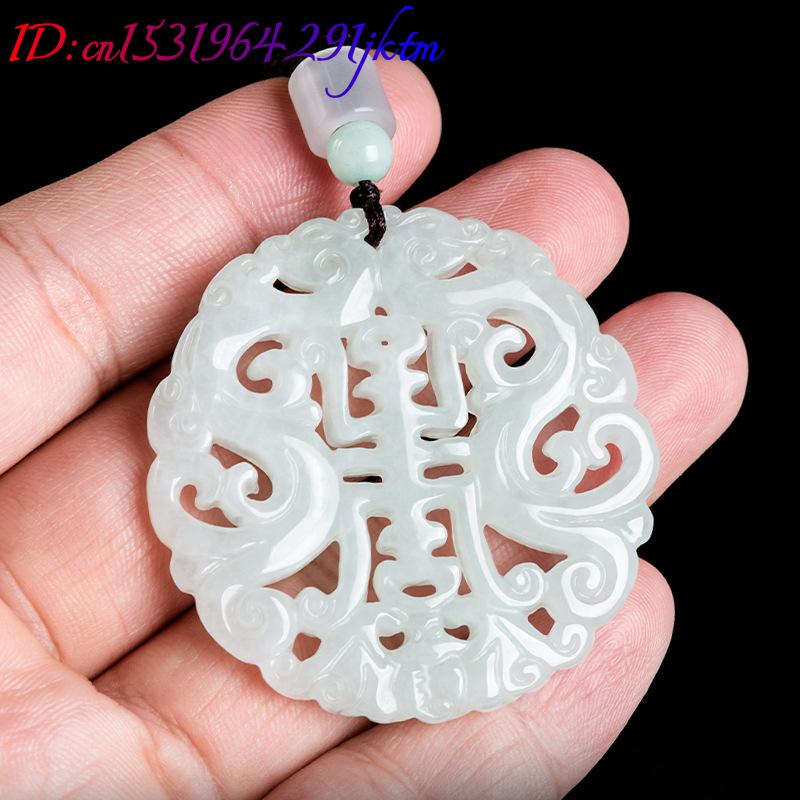 หยกพม่า จี้มังกร สร้อยคอ ของขว - Women'S Accessories Jewelry บทวิจารณ์และราคา