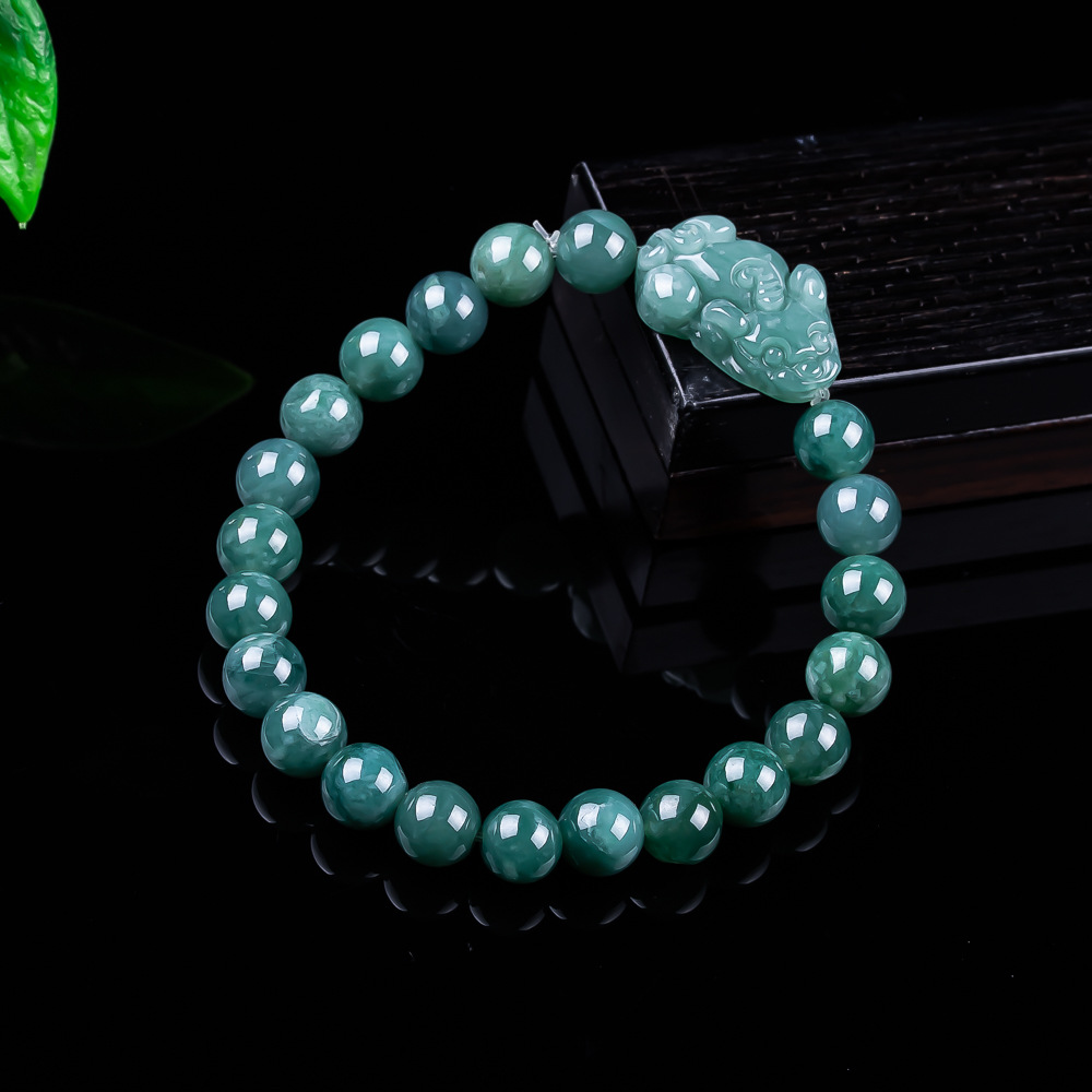 หยกพม่าธรรมชาติ กำไลข้อมือปี่เ - Women'S Accessories Jewelry บทวิจารณ์และราคา