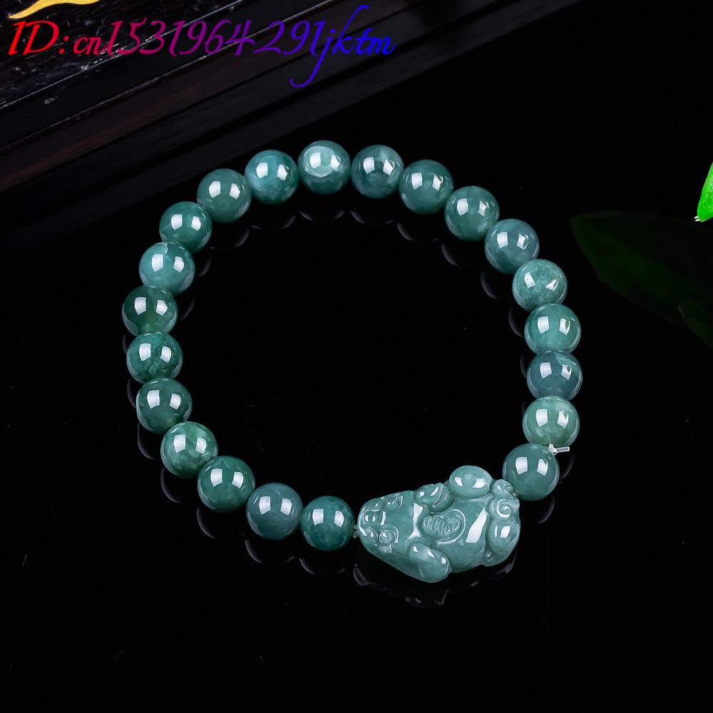 หยกพม่าธรรมชาติ กำไลข้อมือปี่เ - Women'S Accessories Jewelry บทวิจารณ์และราคา