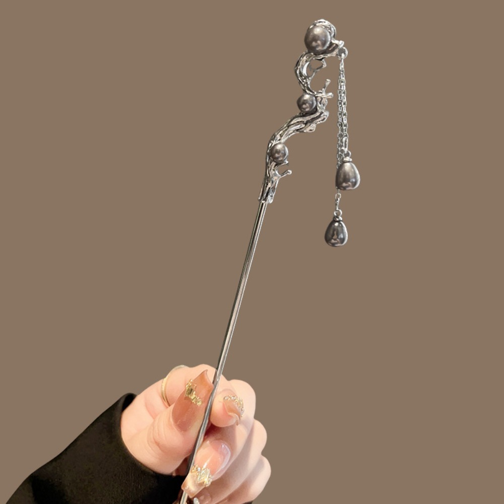 กิ๊บติดผมจีนหรูหรา 1 ชิ้น งานฝ - Pearl Hair Pin บทวิจารณ์และราคา