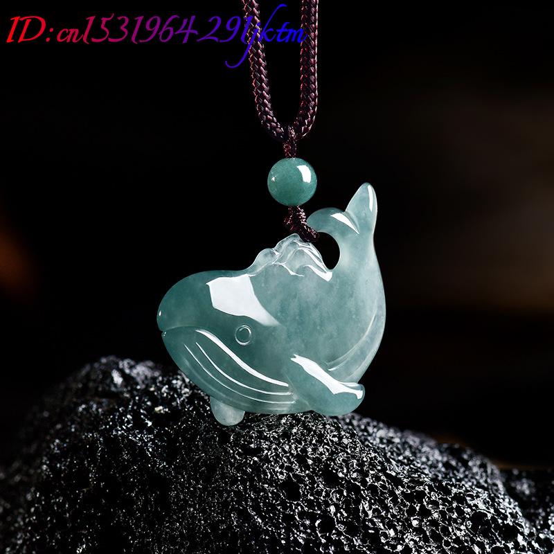 จี้สร้อยคอหยกพม่าแท้รูปปลาวาฬ  - Women'S Accessories Jewelry บทวิจารณ์และราคา