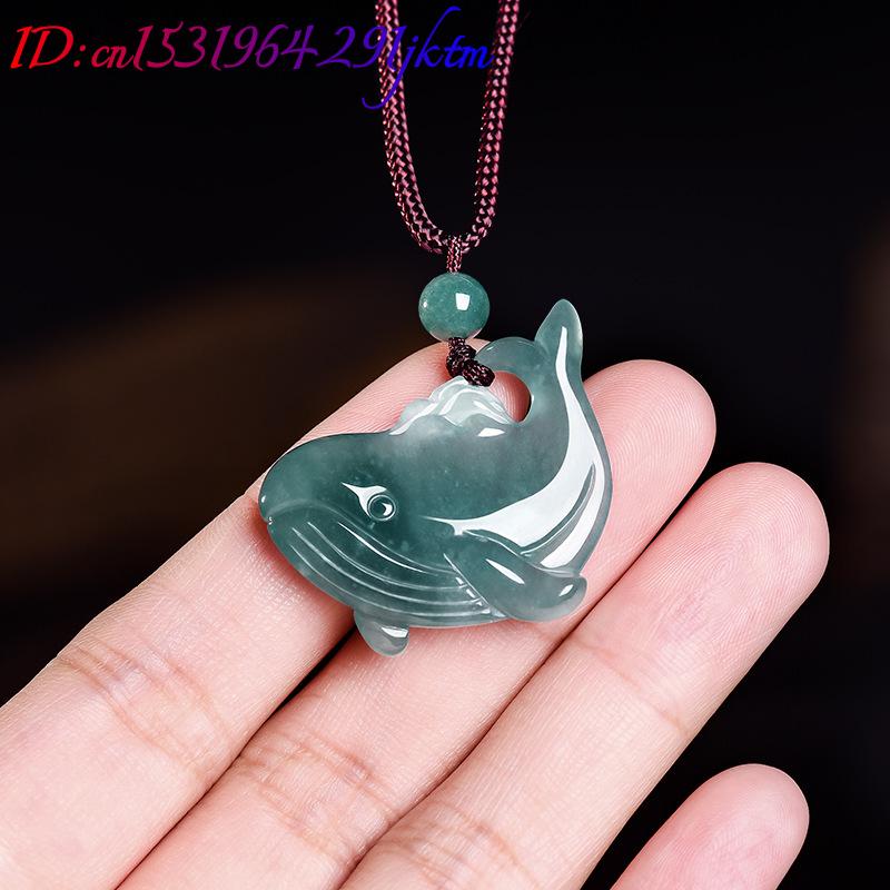 จี้สร้อยคอหยกพม่าแท้รูปปลาวาฬ  - Women'S Accessories Jewelry บทวิจารณ์และราคา
