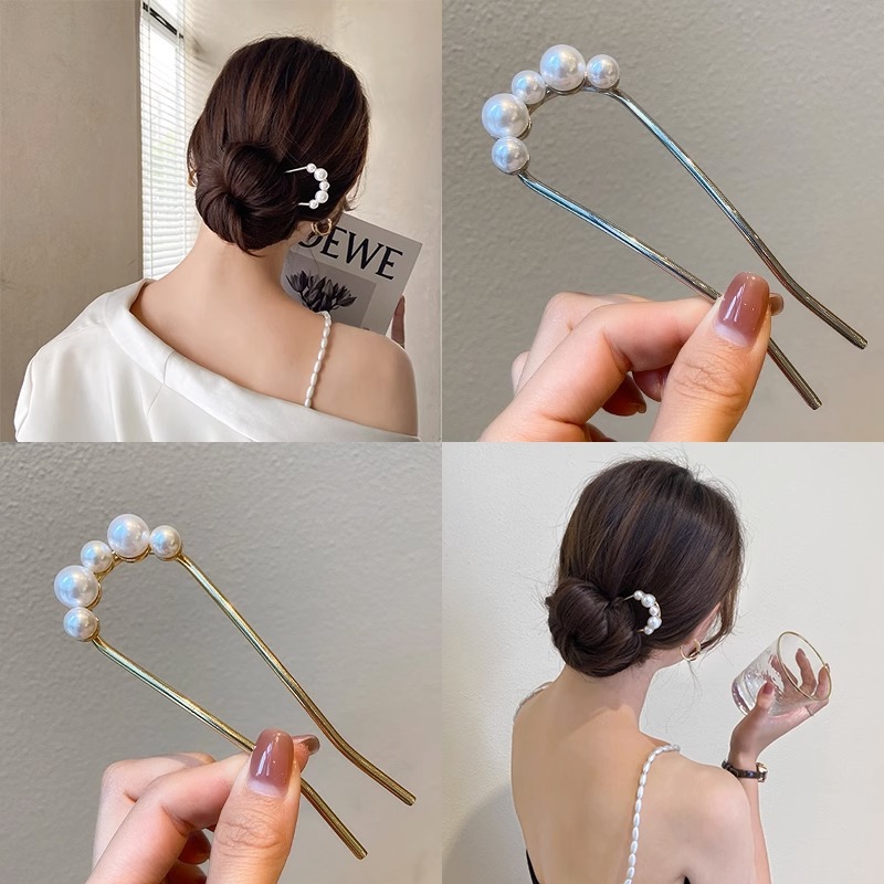 กิ๊บติดผมรูปตัว U สไตล์วินเทจ  - Women Accessories Trending บทวิจารณ์และราคา