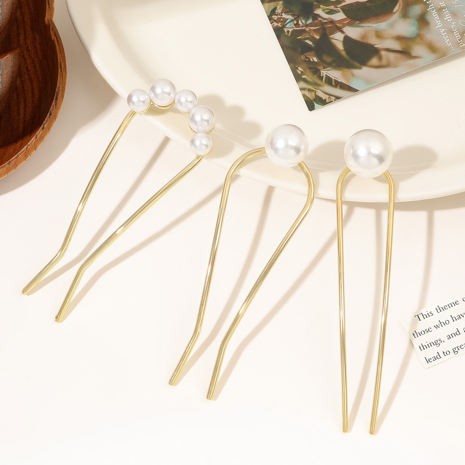 กิ๊บติดผมรูปตัว U สไตล์วินเทจ  - Women Accessories Trending บทวิจารณ์และราคา
