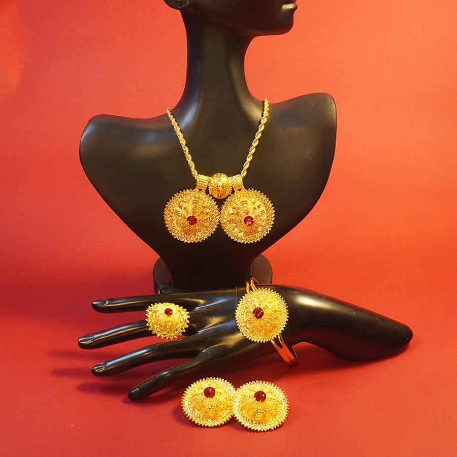 ต่างหูทองคำ 9999 ดีไซน์ทันสมัย - Women'S African Accessories บทวิจารณ์และราคา