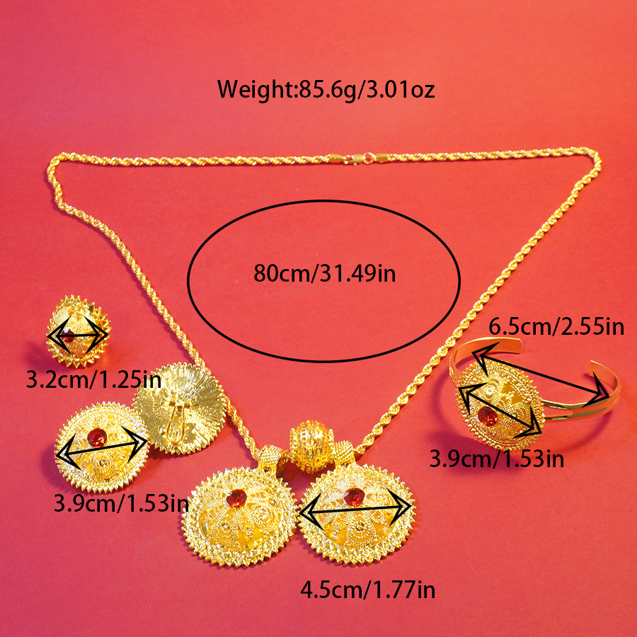 ต่างหูทองคำ 9999 ดีไซน์ทันสมัย - Women'S African Accessories บทวิจารณ์และราคา