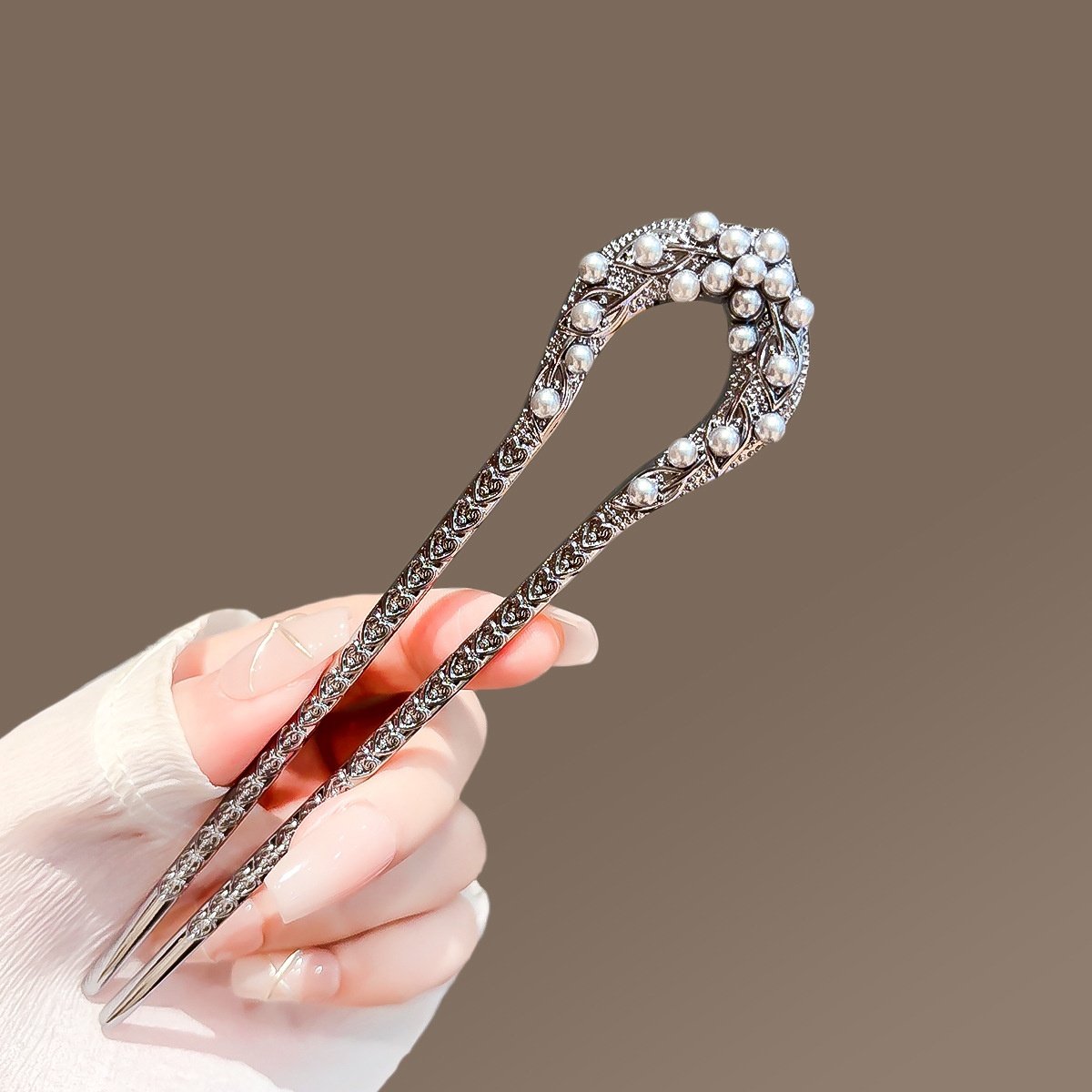 New Pearl U Shaped Hairpin สํา - Pearl Hair Pin บทวิจารณ์และราคา