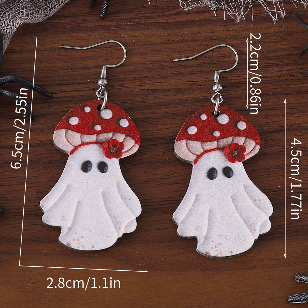 ต่างหูไม้สไตล์โกธิคแบบสองด้านล - Women Accessories In Amazon บทวิจารณ์และราคา