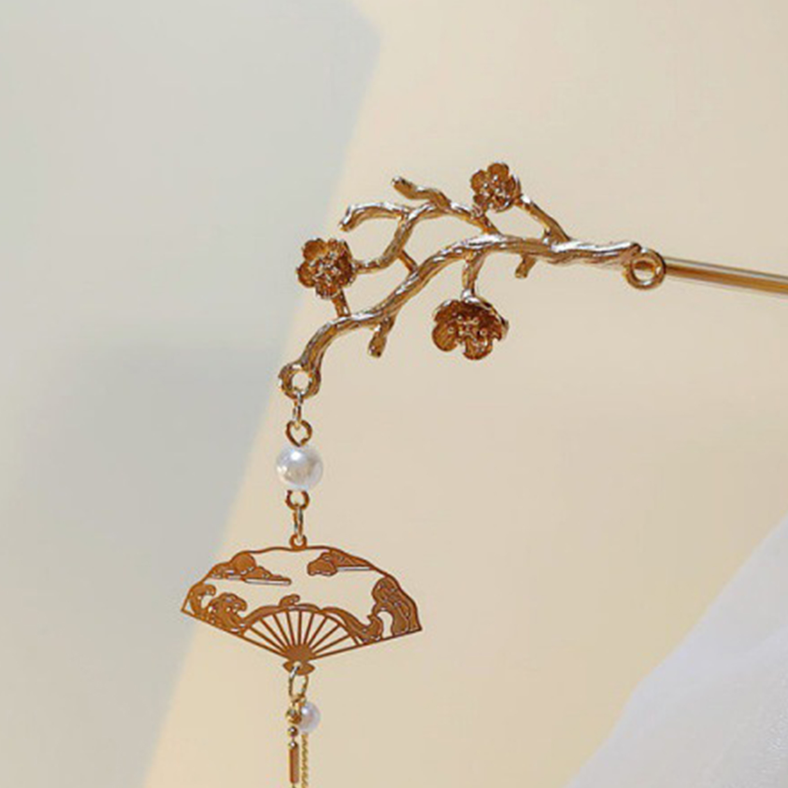 Retro ดอกไม้พู่ Hairpin สําหรั - Women Accessories Trending บทวิจารณ์และราคา
